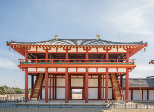 完成した東楼 北側から