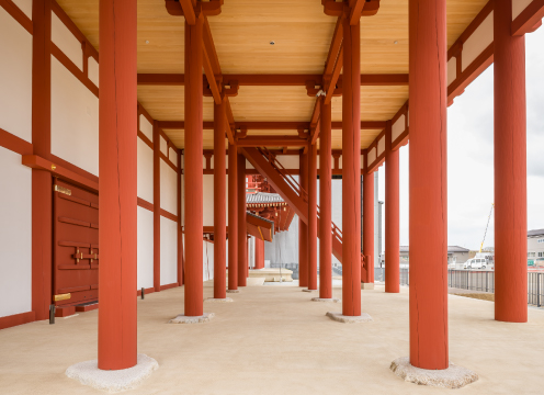 完成した東楼 東楼北側1階