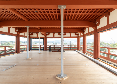 完成した東楼 東楼2階