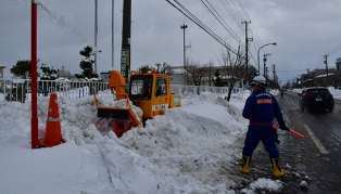 歩道除雪状況（福井市）