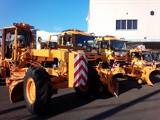 除雪作業出動式
