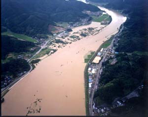 福知山市在田・公庄付近