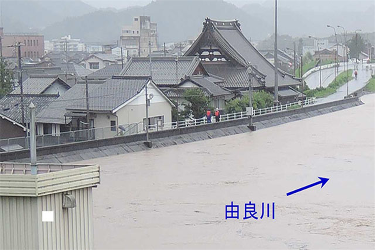 水害の記録写真