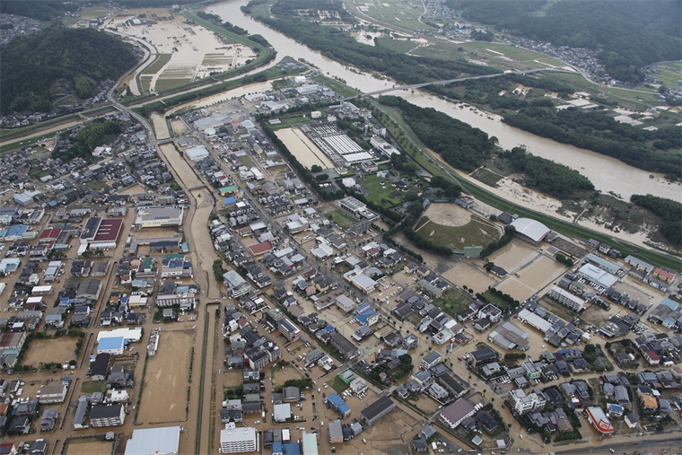 水害の記録写真