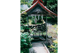 2.篠座神社の御霊泉（大野市）