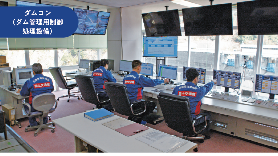 ダムコン(ダム管理用制御処理施設)
