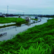 大和川の洪水(平成19年7月)<br>曽我川保田浄化施設
