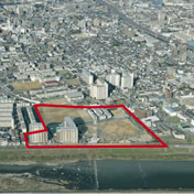 大和川スーパー堤防<br>長吉瓜破地区