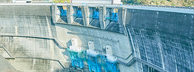 天ケ瀬ダムの管理の画像